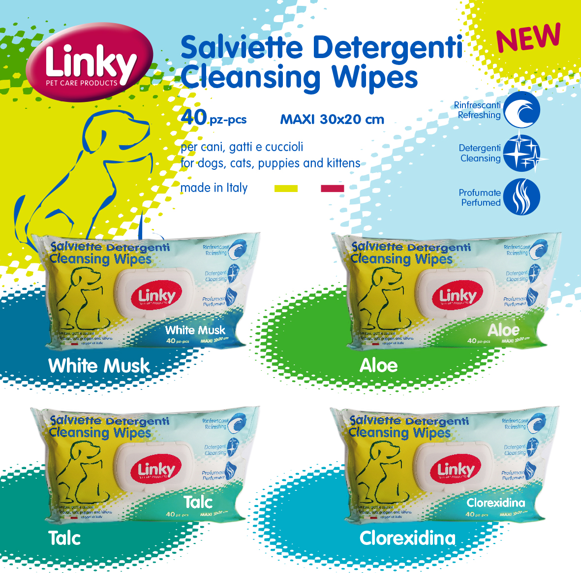 Linky Salviette Detergenti