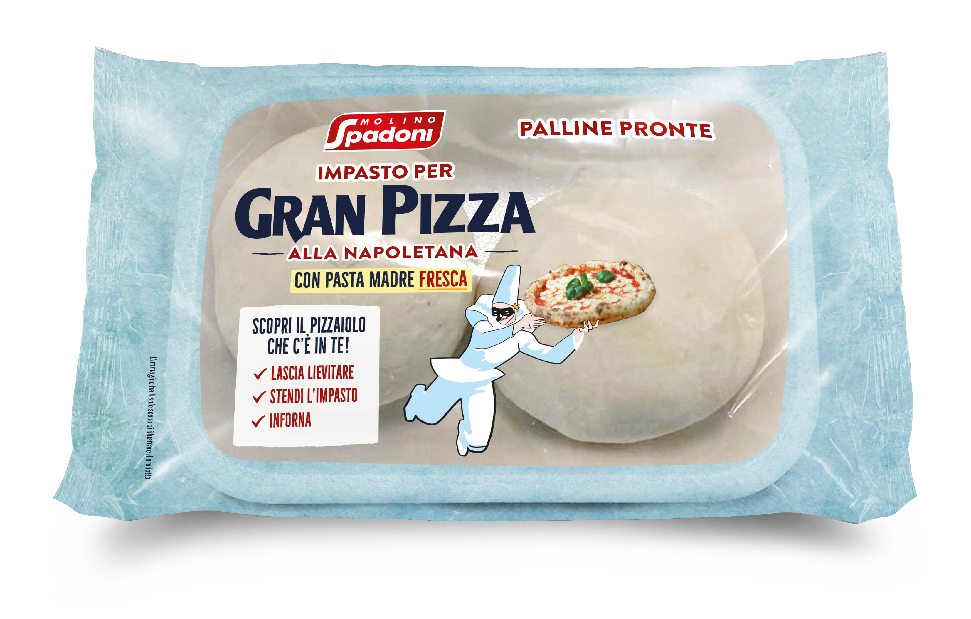 Impasto per Gran Pizza alla naopletana 2x250g