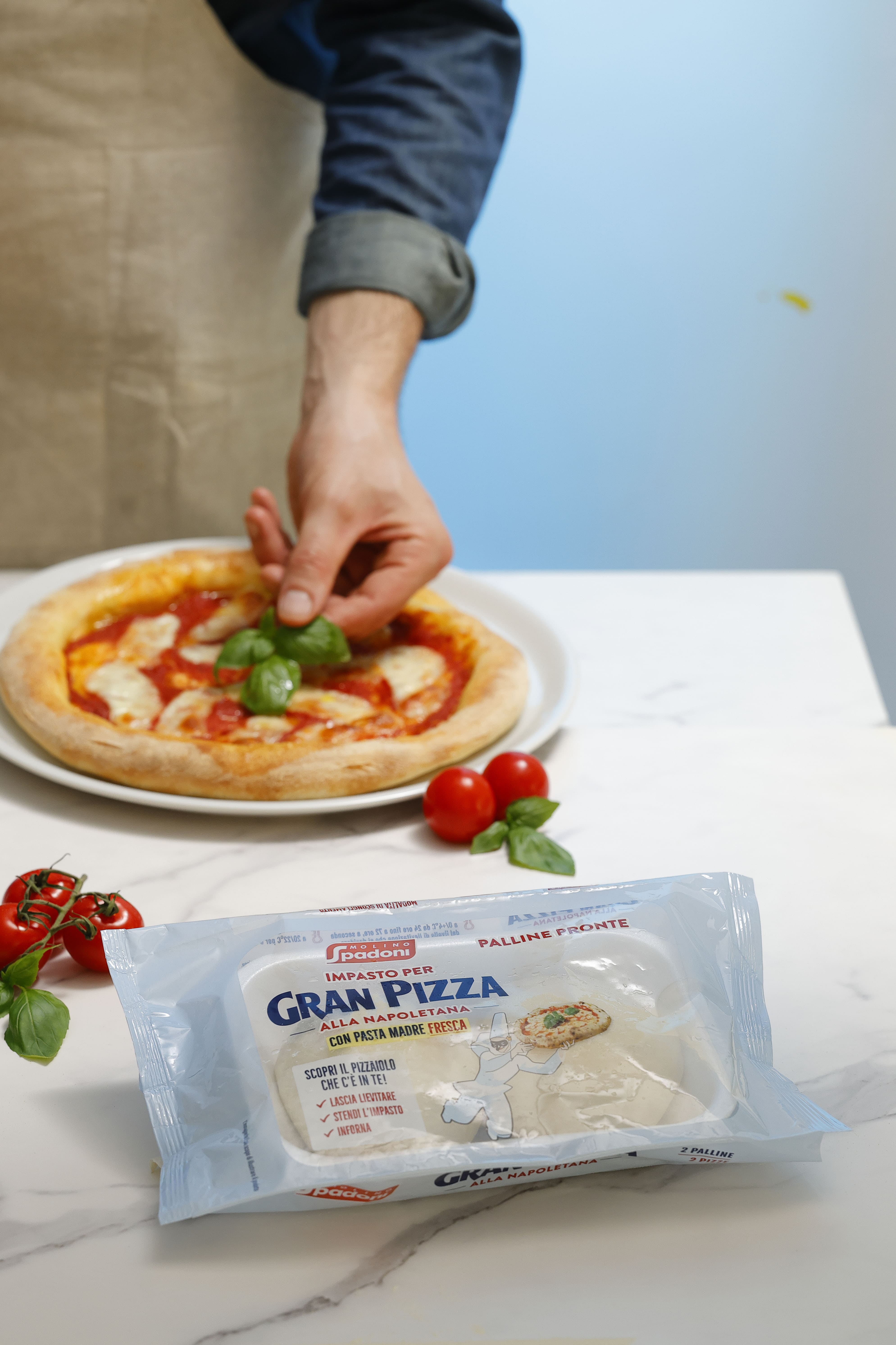 Impasto per Gran Pizza alla naopletana 2x250g