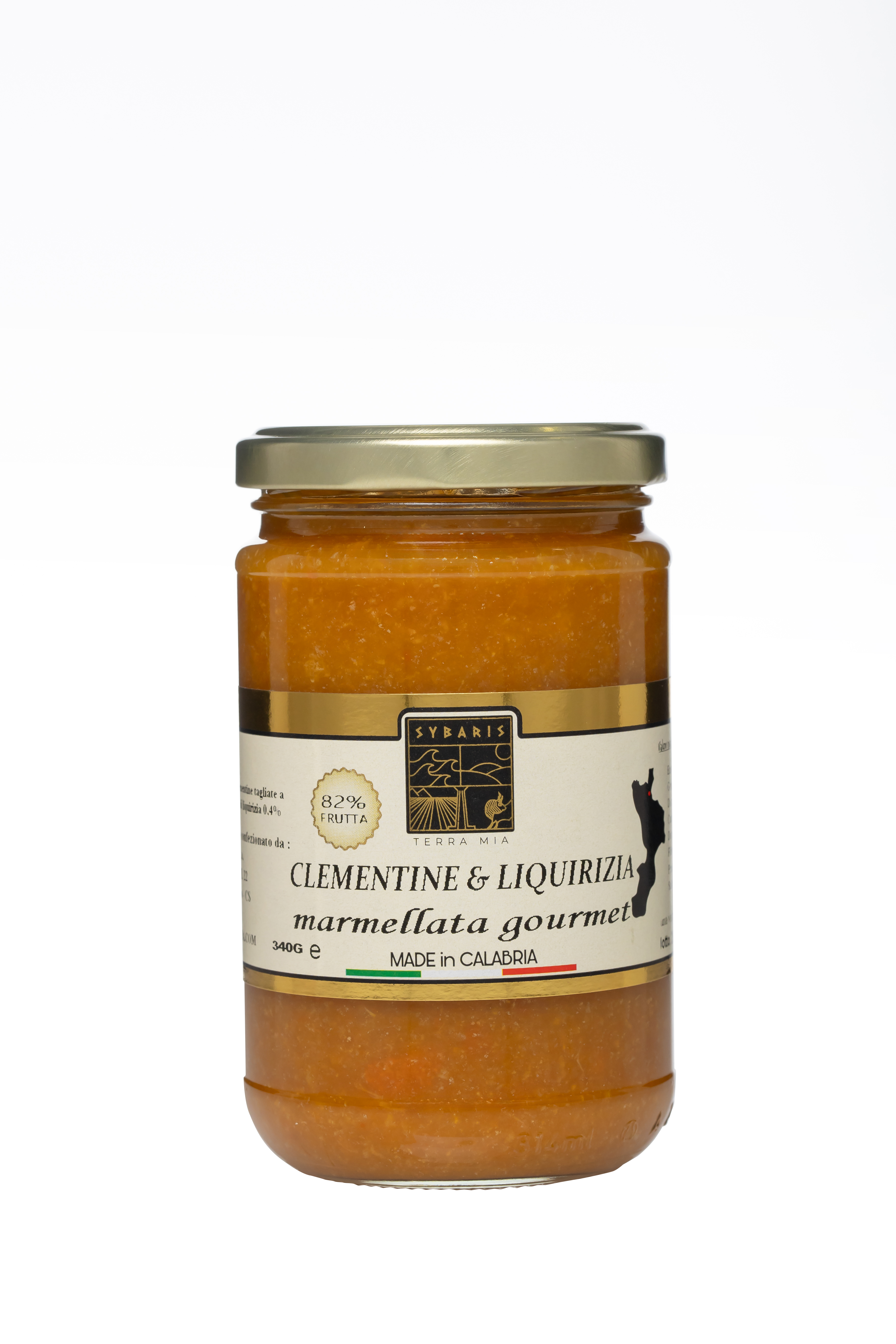 Marmellata extra di clementine e liquirizia – 82% di frutta