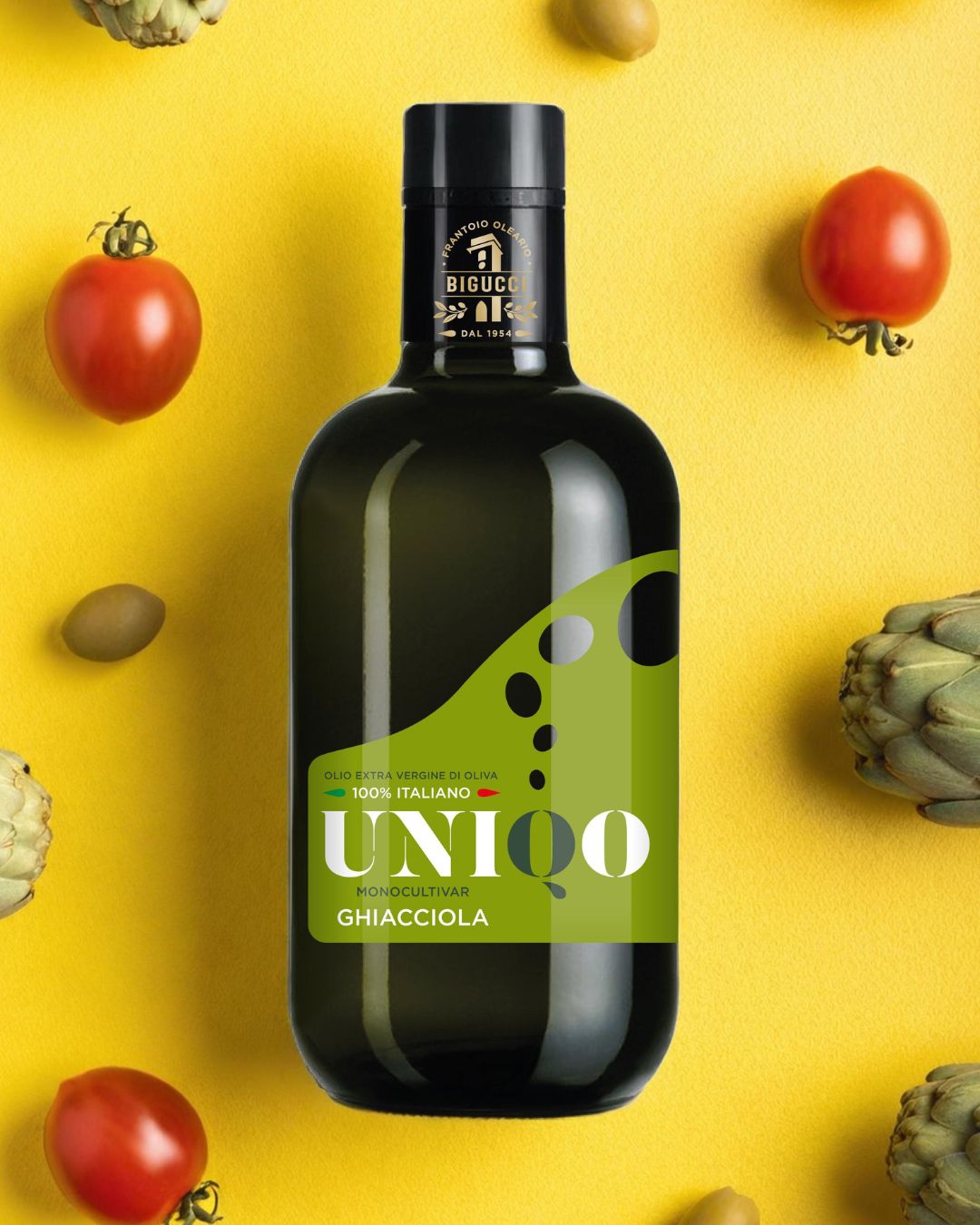 Monovarietale Ghiacciola I Olio extra vergine d'oliva 100 % italiano