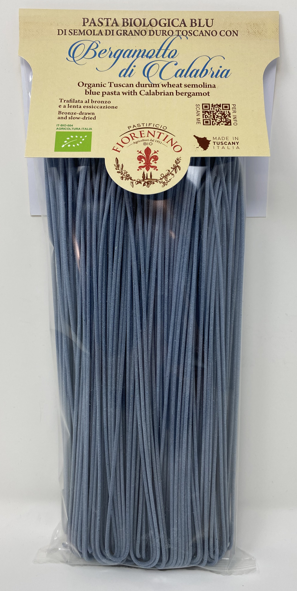 Spaghetti Bio Blu al Bergamotto di Calabria