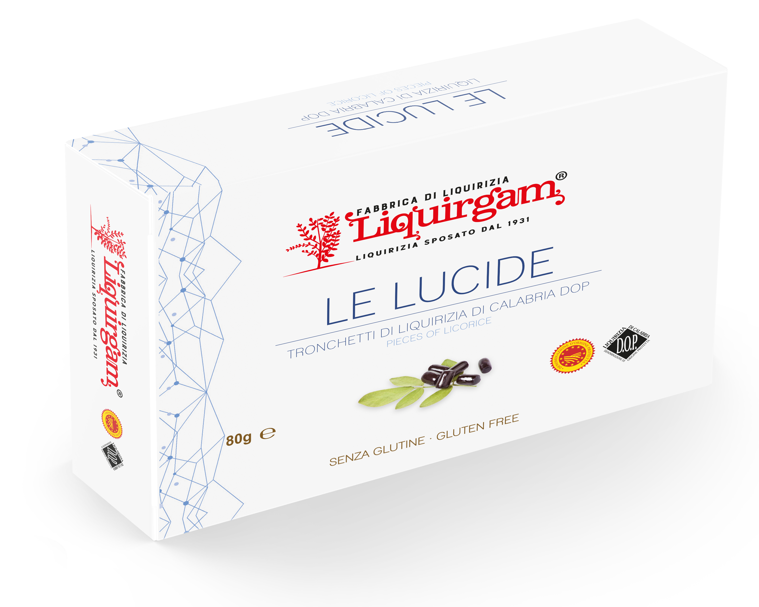 Le lucide - tronchetti di liquirizia di Calabria D.op.